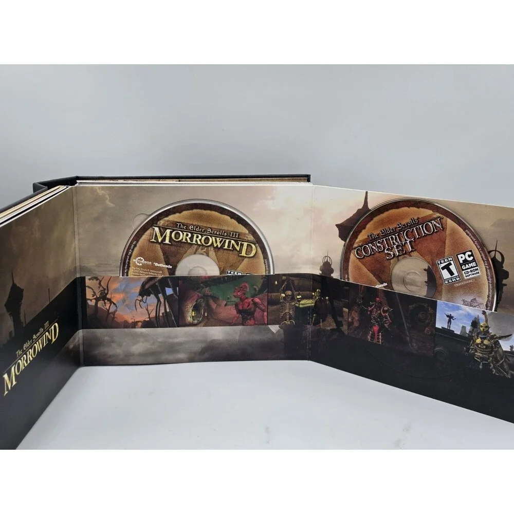 The Elder Scrolls Anthology PC Box Set with Maps and Discs Fully Complete